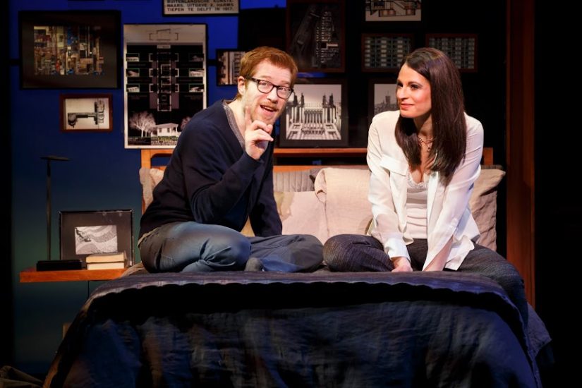 Anthony Rapp & Jackie Burns in IF THEN - Photo by Joan Marcus