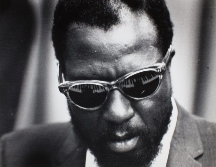 Pianist Thelonious Monk, United Nations, NYC, 1960