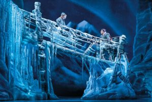 Copy of Caroline Innerbichler (Anna) and Mason Reeves (Kristoff) in Frozen North American Tour - photo by Deen van Meer